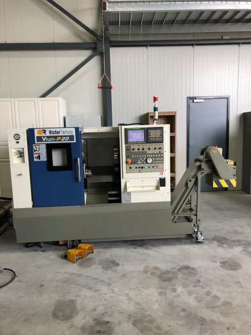 XX-VERKOCHT-XX VICTOR VTURN - P20 CNC-draaibank