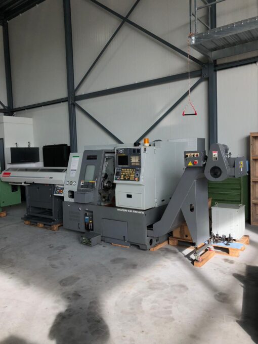 XX-VERKOCHT-XX HYUNDAI-KIA SKT-100M CNC DRAAIBANK MET AANGEDREVEN GEREEDSCHAP EN C-AS - Afbeelding 9