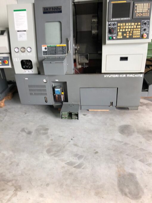 XX-VERKOCHT-XX HYUNDAI-KIA SKT-100M CNC DRAAIBANK MET AANGEDREVEN GEREEDSCHAP EN C-AS - Afbeelding 11