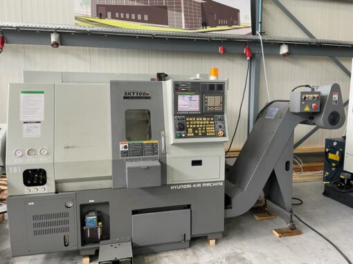 XX-VERKOCHT-XX HYUNDAI-KIA SKT-100M CNC DRAAIBANK MET AANGEDREVEN GEREEDSCHAP EN C-AS - Afbeelding 15