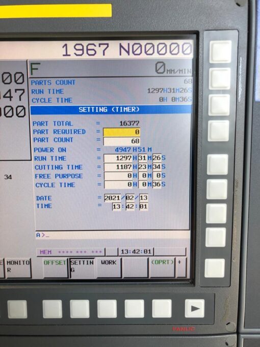 DOOSAN PUMA GT2100M CNC-DRAAIBANK MET AANGEDREVEN GEREEDSCHAP EN C-AS - Afbeelding 3