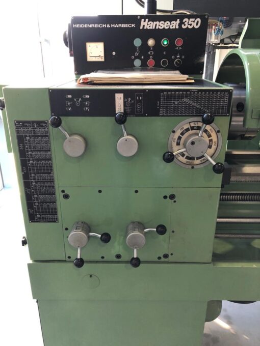 HEIDENREICH & HARBECK HANSEAT 350 UNIVERSELE CENTERDRAAIBANK - Afbeelding 4