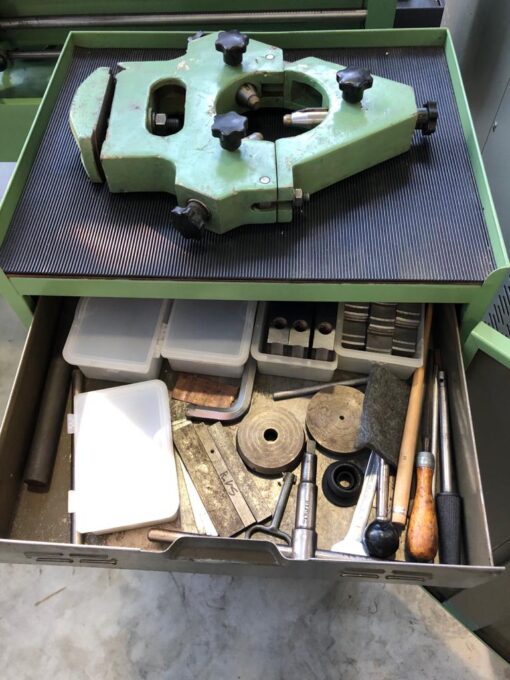 HEIDENREICH & HARBECK HANSEAT 350 UNIVERSELE CENTERDRAAIBANK - Afbeelding 13