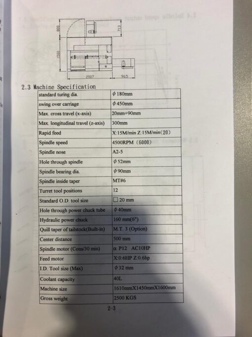 VICTOR VT-PLUS-15 CNC-DRAAIBANK - Afbeelding 10