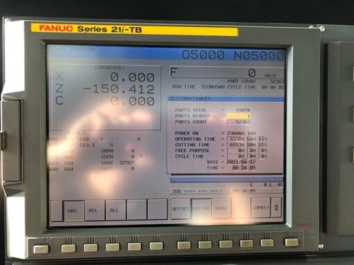 DOOSAN PUMA 300 MB CNC-DRAAIBANK MET AANGEDREVEN GEREEDSCHAP EN C-AS - Afbeelding 3