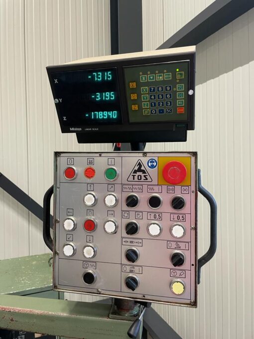 TOS OLOMOUC FGS 25/32 KNIETYPE CONVENTIONELE FREESBANK - Afbeelding 11