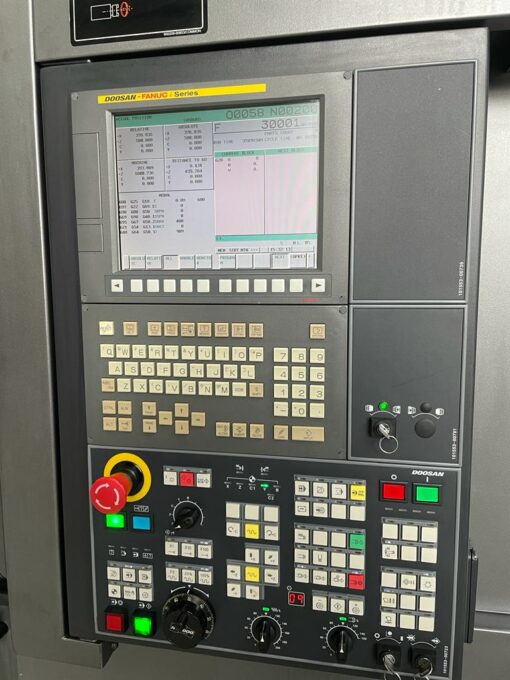 DOOSAN PUMA 2600LYB CNC DRAAIBANK MET AANGEDREVEN GEREEDSCHAP, C-AS EN Y-AS - Afbeelding 5