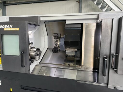 DOOSAN PUMA 2600LYB CNC DRAAIBANK MET AANGEDREVEN GEREEDSCHAP, C-AS EN Y-AS - Afbeelding 4