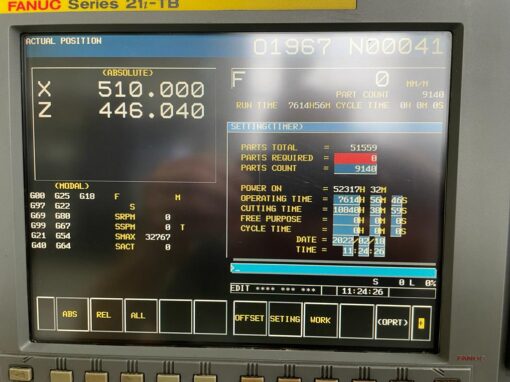 DOOSAN PUMA 400B CNC DRAAIBANK - Afbeelding 5