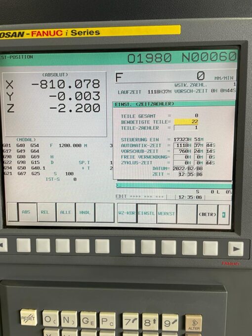 DOOSAN DNM 500II VERTIKAAL BEWERKINGSCENTRUM - Afbeelding 9
