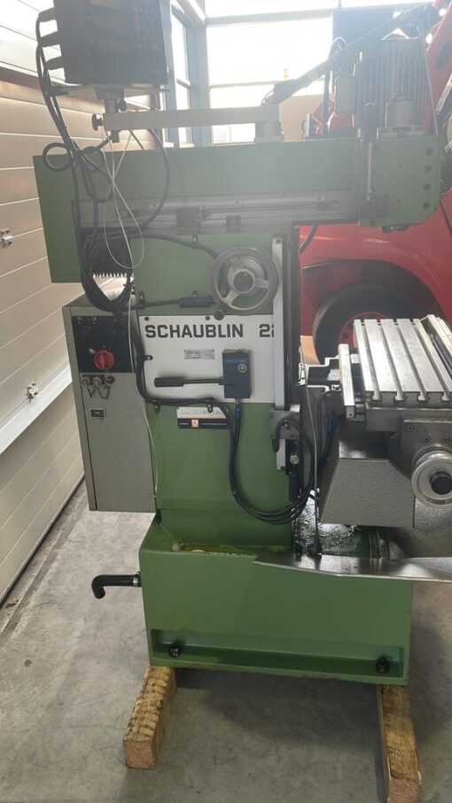 SCHAUBLIN KNIETYPE GEREEDSCHAPMAKERS FREESBANK - Afbeelding 5