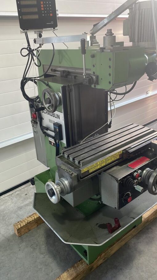SCHAUBLIN KNIETYPE GEREEDSCHAPMAKERS FREESBANK - Afbeelding 4