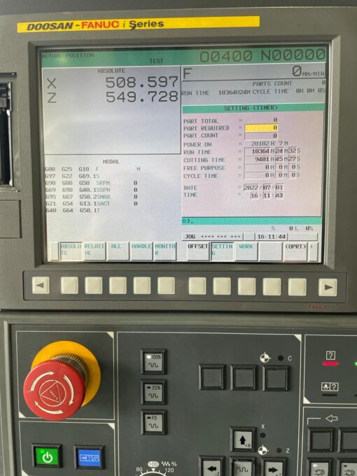 DOOSAN PUMA 400B CNC-DRAAIBANK - Afbeelding 6