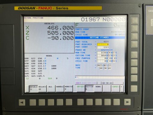 DOOSAN PUMA GT2600M CNC-DRAAIBANK - Afbeelding 7
