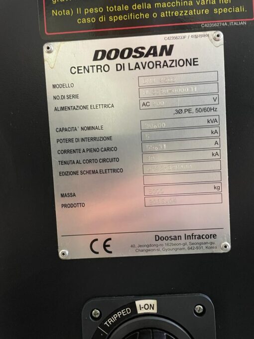 DOOSAN DNM 4500 VERTIKAAL BEWERKINGSCENTRUM - Afbeelding 8
