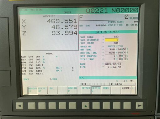 DOOSAN DNM 500II VERTIKAAL BEWERKINGSCENTRUM - Afbeelding 6