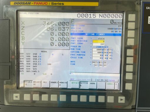DOOSAN LYNX 2100LSYB CNC-DRAAIBANK - Afbeelding 6