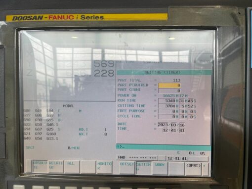DOOSAN DNM 750 II VERTIKAAL BEWERKINGSCENTRUM - Afbeelding 7