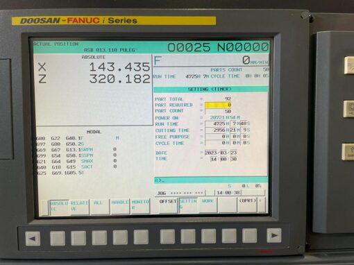 DOOSAN PUMA 280L CNC-DRAAIBANK - Afbeelding 8