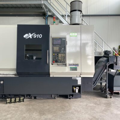 TAKISAWA EX910 CNC DRAAIBANK MET SUBSPINDEL, AANGEDREVEN GEREEDSCHAP EN Y-AS