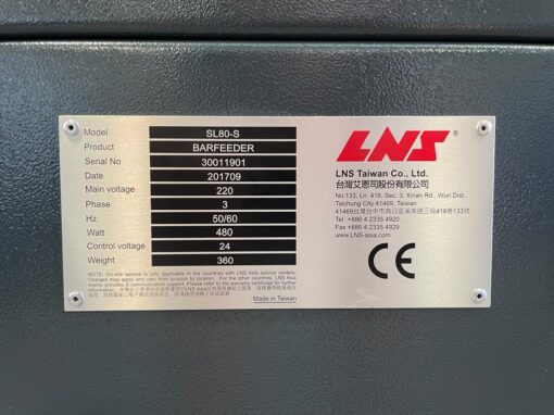 STANGENLADER FRONTLOADER LNS SL80-S - Afbeelding 6