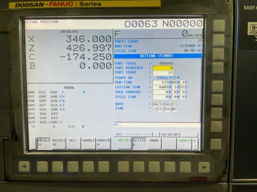 Doosan Lynx 2100LMB CNC-draaibank  met aangedreven gereedschap en C-as - Afbeelding 7
