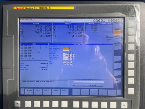 DOOSAN NHP4000 HORIZONTAAL BEWERKINGSCENTRUM - Afbeelding 7