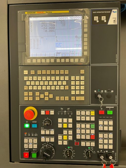 DOOSAN PUMA 2100Y CNC-DRAAIBANK MET AANGEDREVEN GEREEDSCHAP, C-AS EN Y-AS - Afbeelding 6