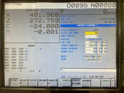 DOOSAN PUMA 2100Y CNC-DRAAIBANK MET AANGEDREVEN GEREEDSCHAP, C-AS EN Y-AS - Afbeelding 7