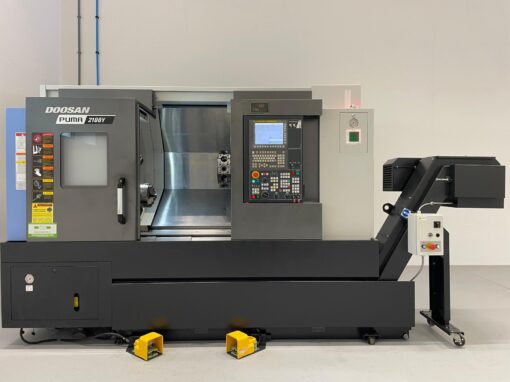 DOOSAN PUMA 2100Y CNC-DRAAIBANK MET AANGEDREVEN GEREEDSCHAP, C-AS EN Y-AS - Afbeelding 3