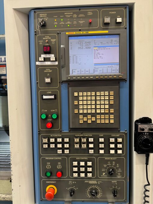 DAHLIH DL-MCV720 VERTIKAAL BEWERKINGSCENTRUM - Afbeelding 12