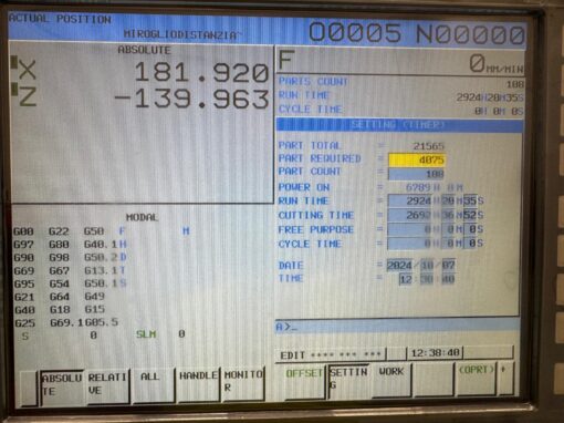 DOOSAN PUMA V400L VERTIKALE CNC-DRAAIBANK - Afbeelding 8
