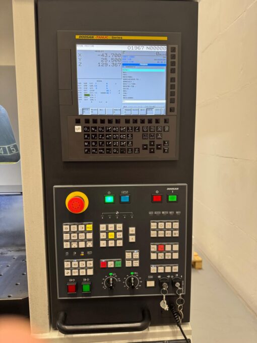 Doosan T3600D vertikaal boor-tapcentrum met palletwisselaar (2019/06) - Afbeelding 5