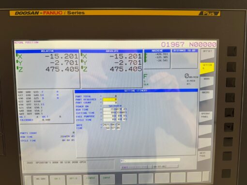 Doosan DNM 4500 vertikaal bewerkingscentrum - Afbeelding 7