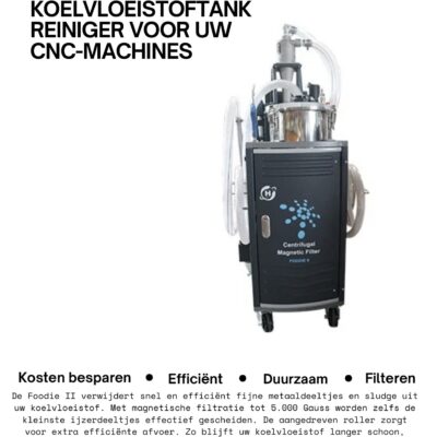 FOODIE II – Krachtige magnetische filtratie